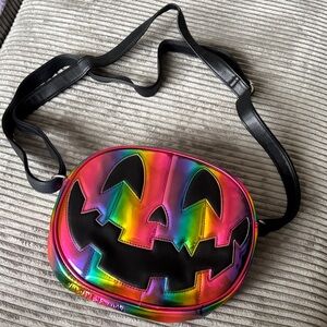Rainbow Pumpkin Kult Crossbody Bag